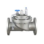 Stainless steel remote control float valve
