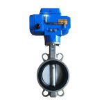 Electric clamping center line butterfly valve D971X